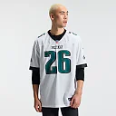 Zennovawear Saquon Barkley Philadelphia Eagles Game Jersey - White