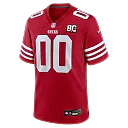 Zennovawear San Francisco 49ers 80th Anniversary Custom Game Jersey - Scarlet