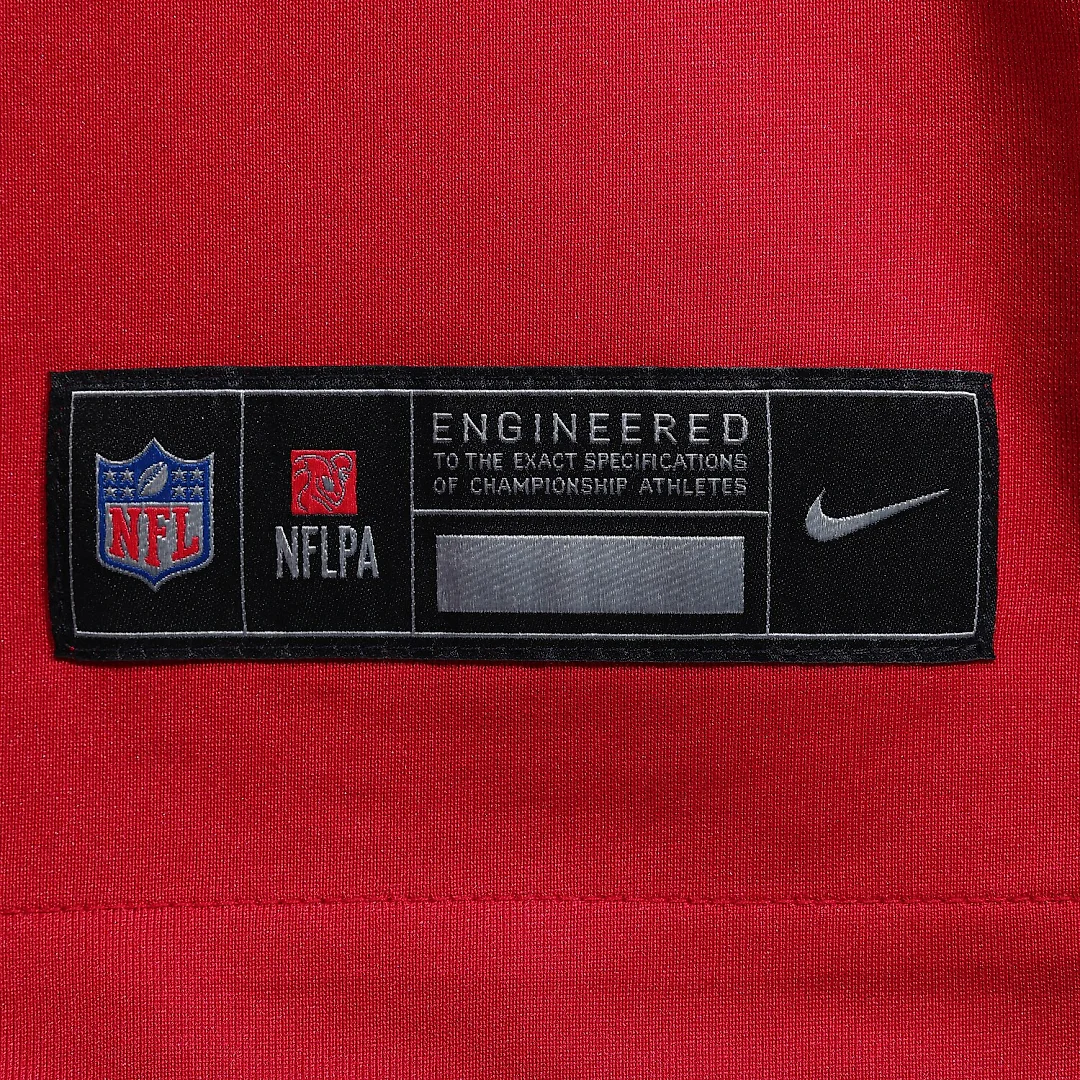 Zennovawear San Francisco 49ers 80th Anniversary Alternate Custom Game Jersey - Scarlet