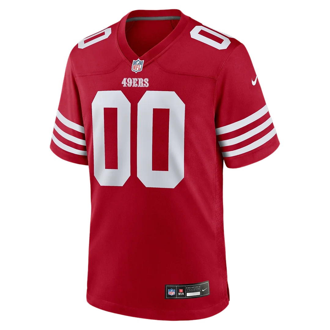 Zennovawear San Francisco 49ers Custom Jersey - Scarlet