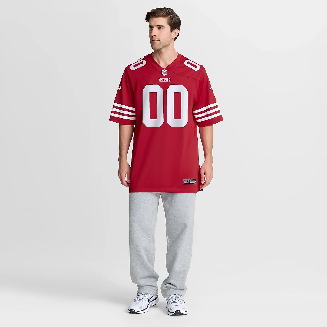 Zennovawear San Francisco 49ers Custom Jersey - Scarlet