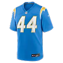 Zennovawear Scott Matlock Los Angeles Chargers Team Game Jersey - Powder Blue