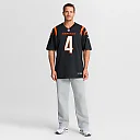 Zennovawear Sean Clifford Cincinnati Bengals Team Game Jersey - Black