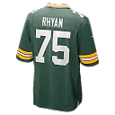 Zennovawear Sean Rhyan Green Bay Packers Game Player Jersey - Green