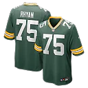 Zennovawear Sean Rhyan Green Bay Packers Game Player Jersey - Green