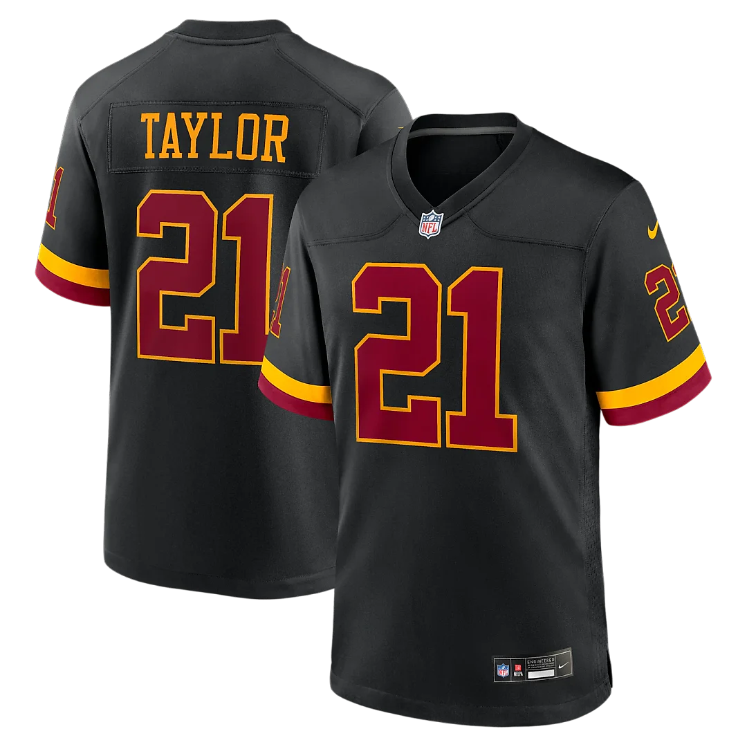 Zennovawear Sean Taylor Washington Commanders Hail Raiser Alternate Retired Player Game Jersey - Black