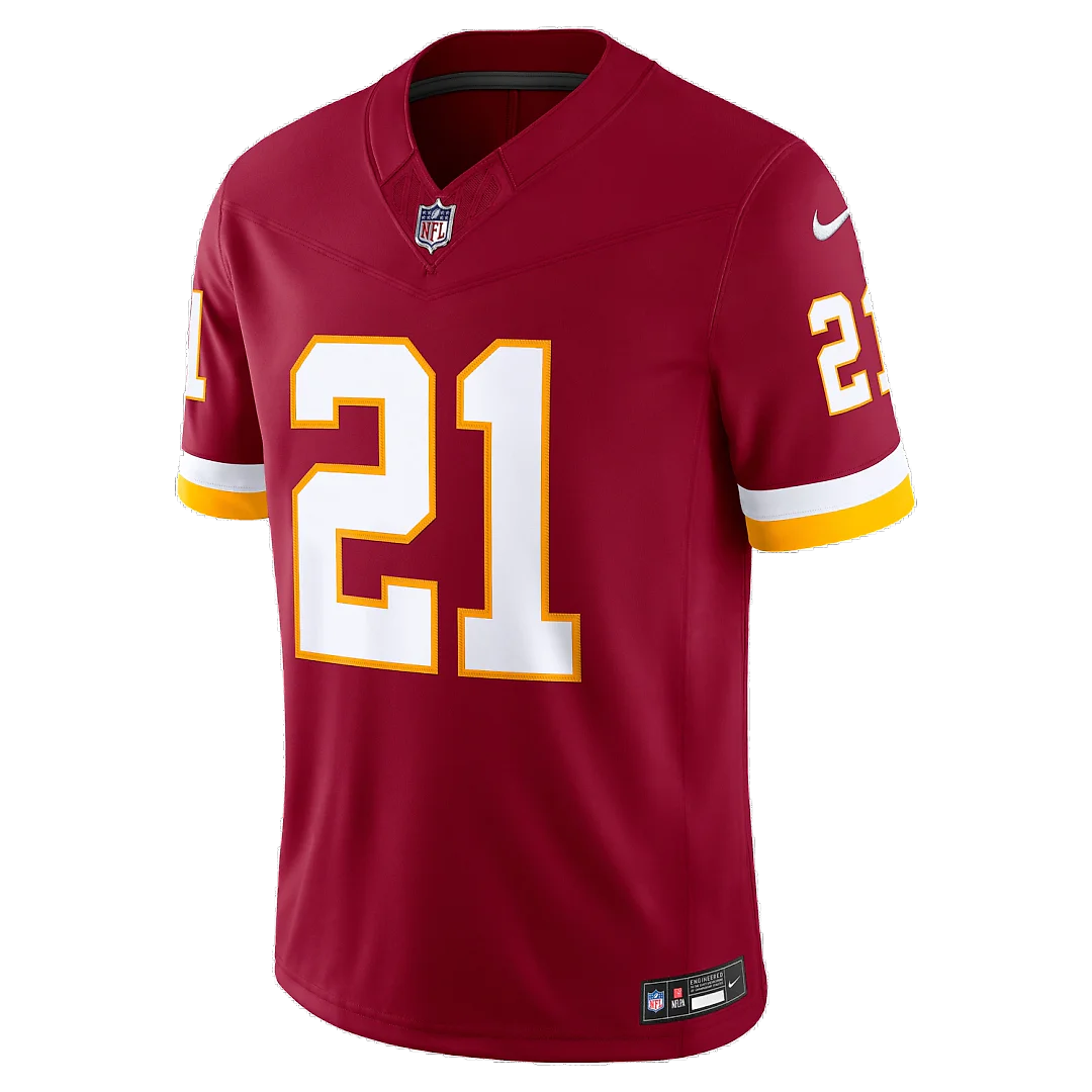 Zennovawear Sean Taylor Washington Commanders Team Vapor FUSE. Stitched Retired Limited Jersey - Burgundy