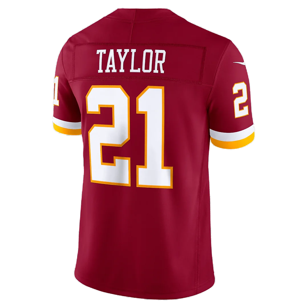 Zennovawear Sean Taylor Washington Commanders Team Vapor FUSE. Stitched Retired Limited Jersey - Burgundy