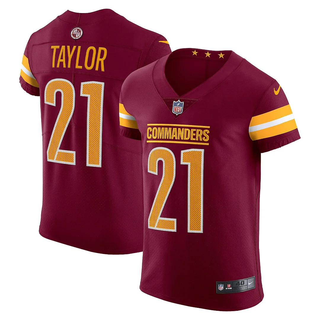 Zennovawear Sean Taylor Washington Commanders Vapor Elite Retired Player Jersey - Burgundy