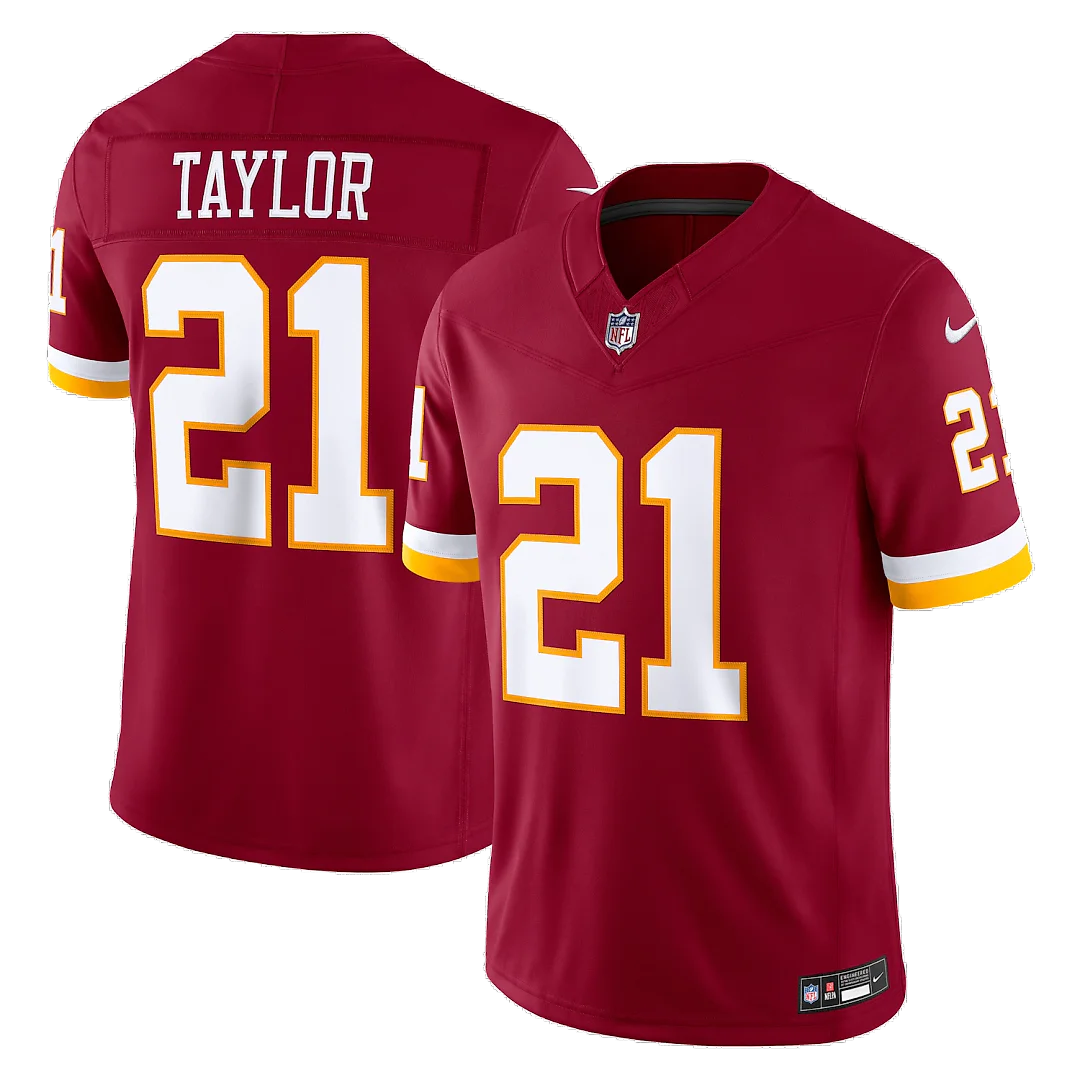Zennovawear Sean Taylor Washington Commanders Team Vapor FUSE. Stitched Retired Limited Jersey - Burgundy