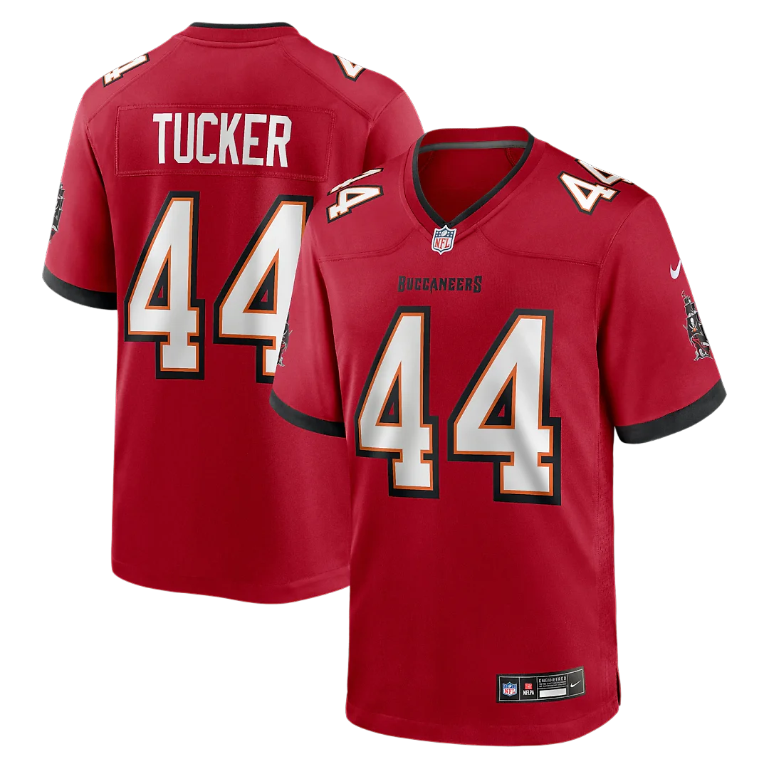 Zennovawear Sean Tucker Tampa Bay Buccaneers Game Jersey - Red