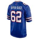 Zennovawear Sedrick Van Pran-Granger Buffalo Bills Game Jersey - Royal