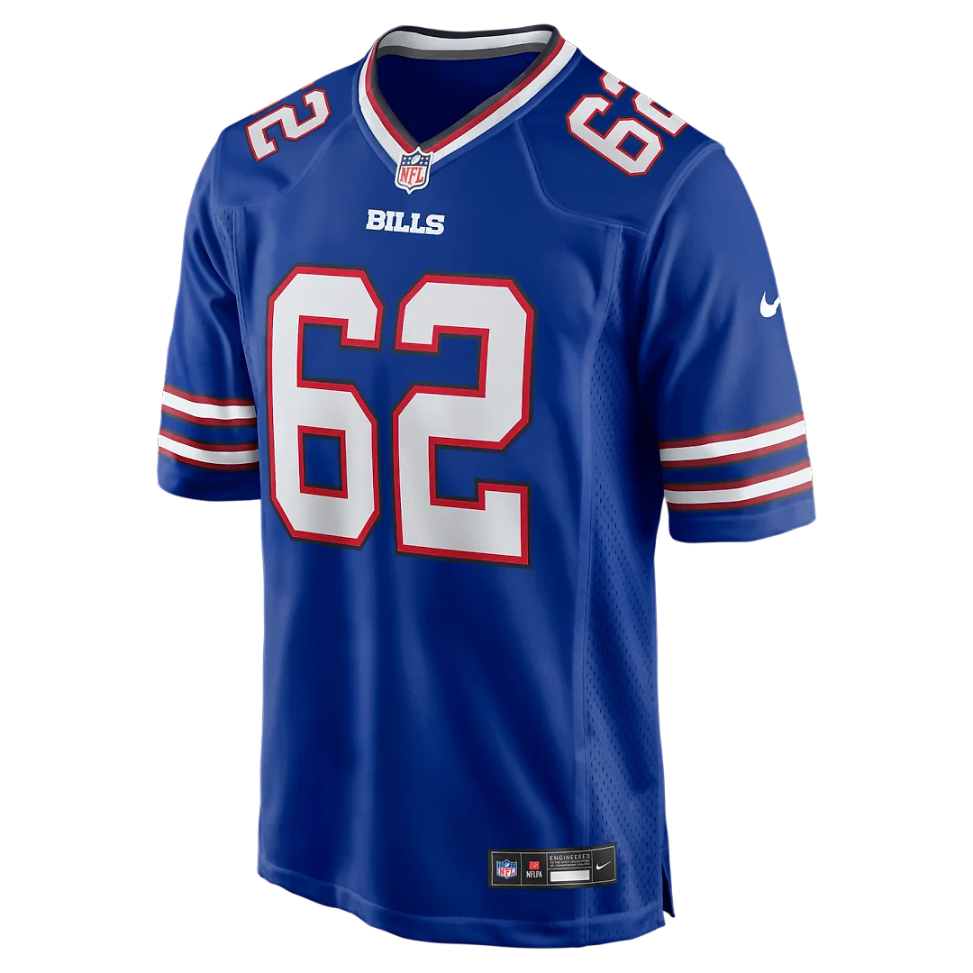 Zennovawear Sedrick Van Pran-Granger Buffalo Bills Game Jersey - Royal