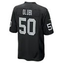 Zennovawear Segun Olubi Las Vegas Raiders Team Game Jersey - Black