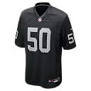 Zennovawear Segun Olubi Las Vegas Raiders Team Game Jersey - Black
