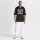 Zennovawear Segun Olubi Las Vegas Raiders Team Game Jersey - Black