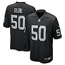Zennovawear Segun Olubi Las Vegas Raiders Team Game Jersey - Black