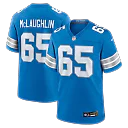 Zennovawear Seth McLaughlin Detroit Lions Team Game Jersey - Blue