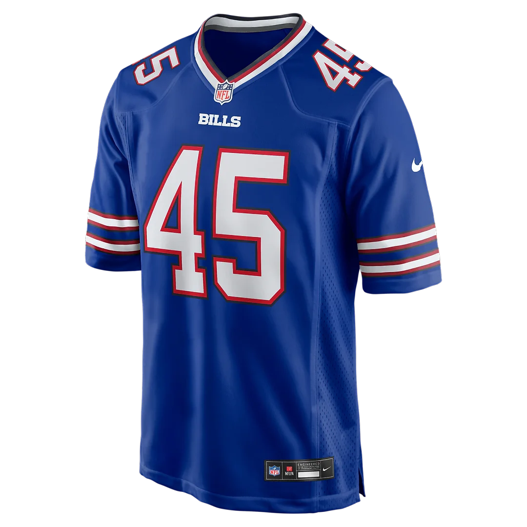 Zennovawear Shaq Thompson Buffalo Bills Team Game Jersey - Royal