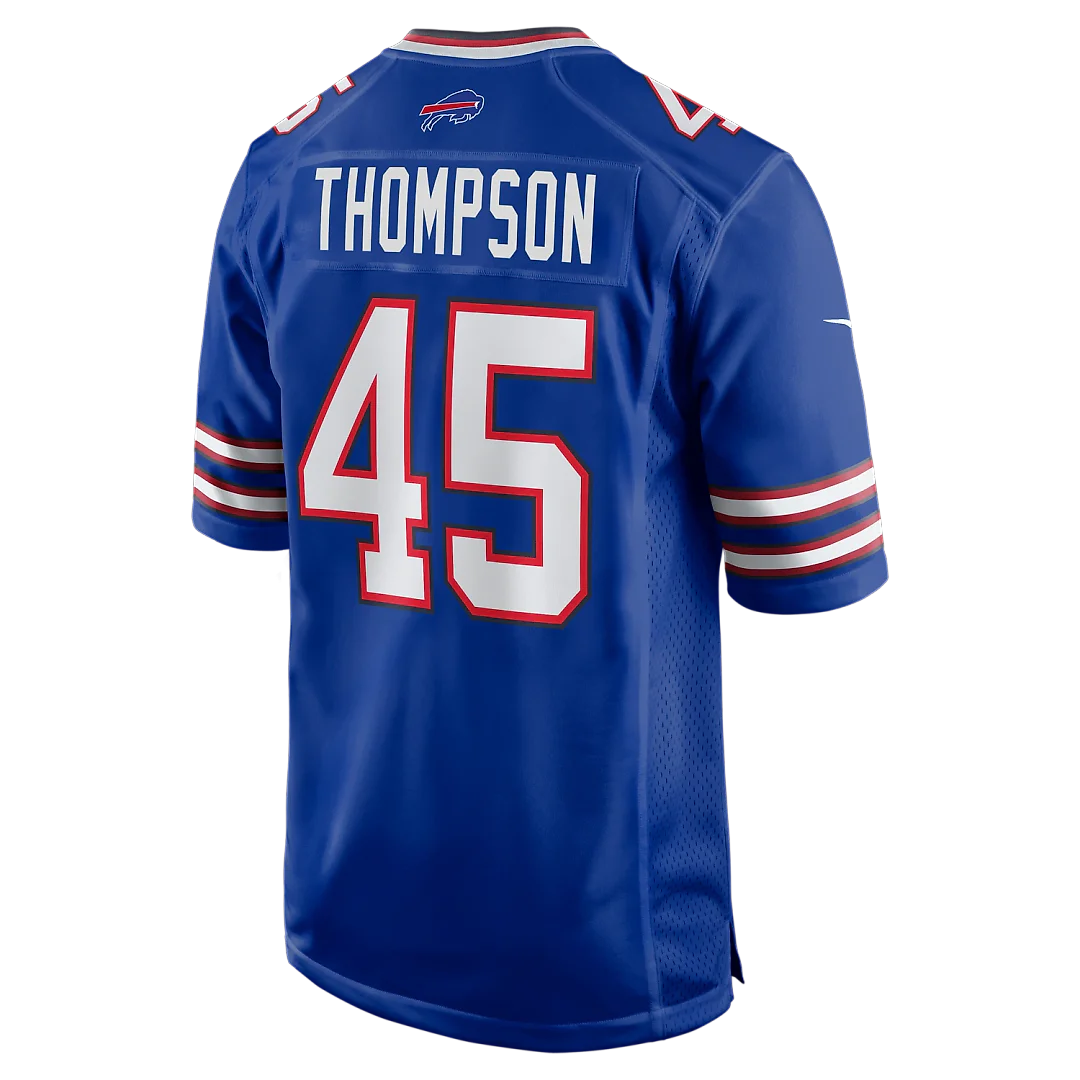 Zennovawear Shaq Thompson Buffalo Bills Team Game Jersey - Royal