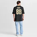 Zennovawear Shaquan Davis New Orleans Saints Game Jersey - Black