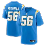 Zennovawear Shawne Merriman Los Angeles Chargers Game Retired Player Jersey - Powder Blue