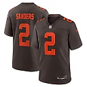 Zennovawear Shedeur Sanders Cleveland Browns Alternate Game Jersey - Brown