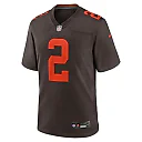 Zennovawear Shedeur Sanders Cleveland Browns Alternate Game Jersey - Brown