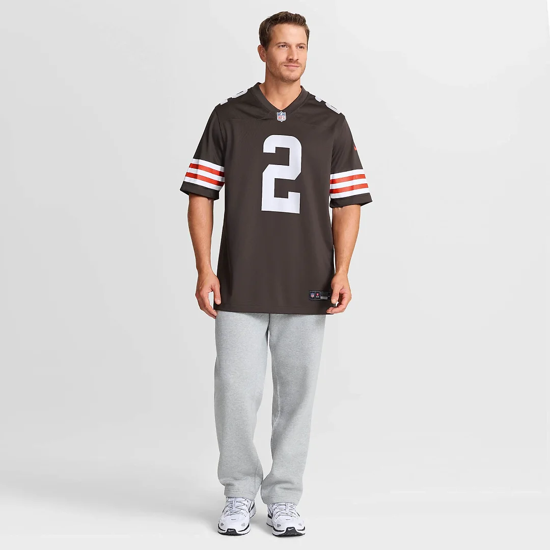 Zennovawear Shedeur Sanders Cleveland Browns Game Jersey - Brown