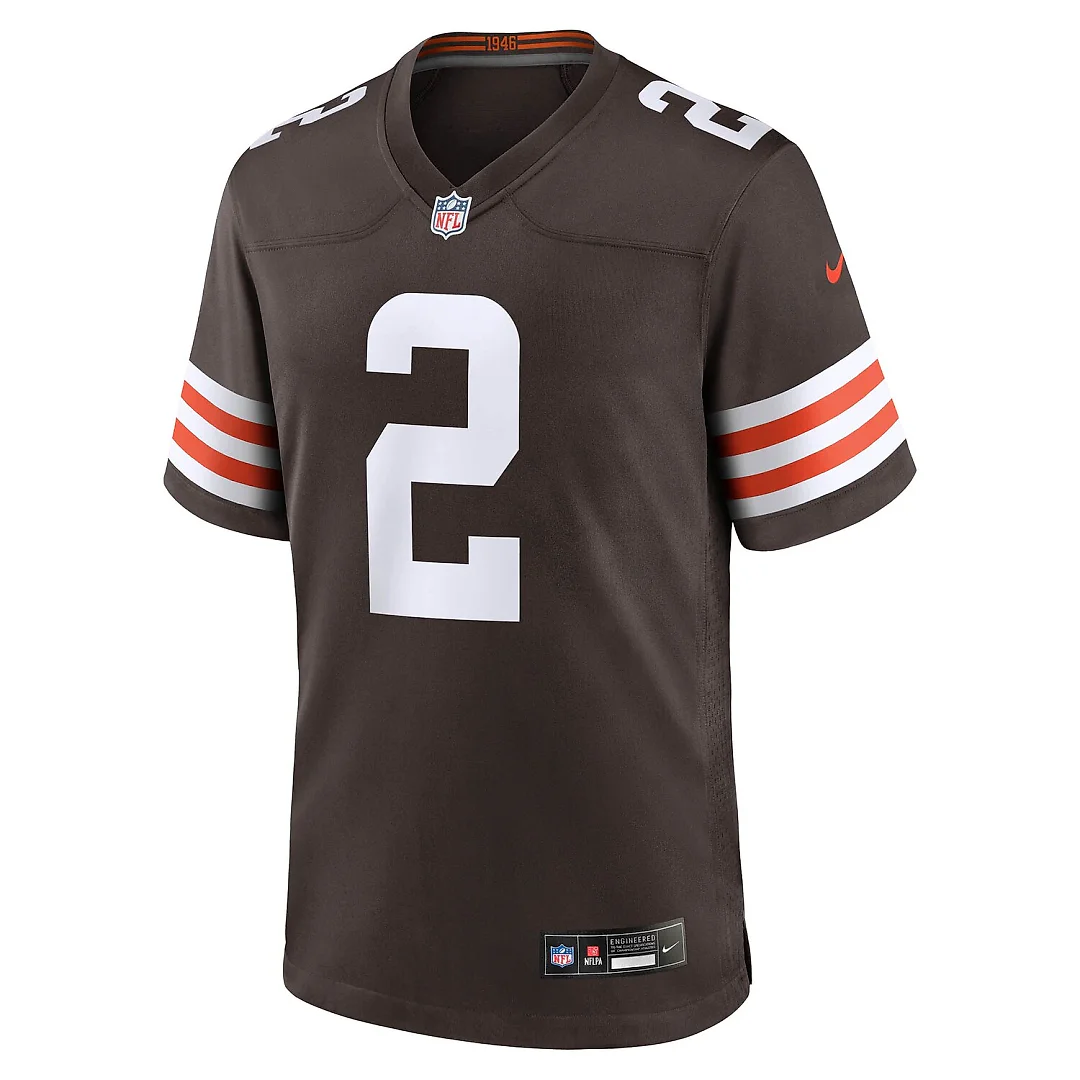 Zennovawear Shedeur Sanders Cleveland Browns Game Jersey - Brown