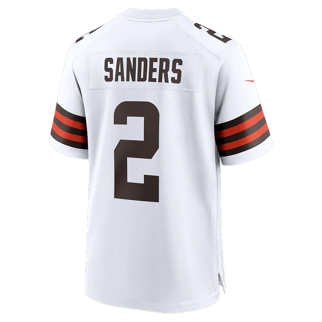 Zennovawear Shedeur Sanders Cleveland Browns Game Jersey - White