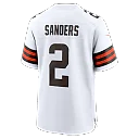 Zennovawear Shedeur Sanders Cleveland Browns Game Jersey - White