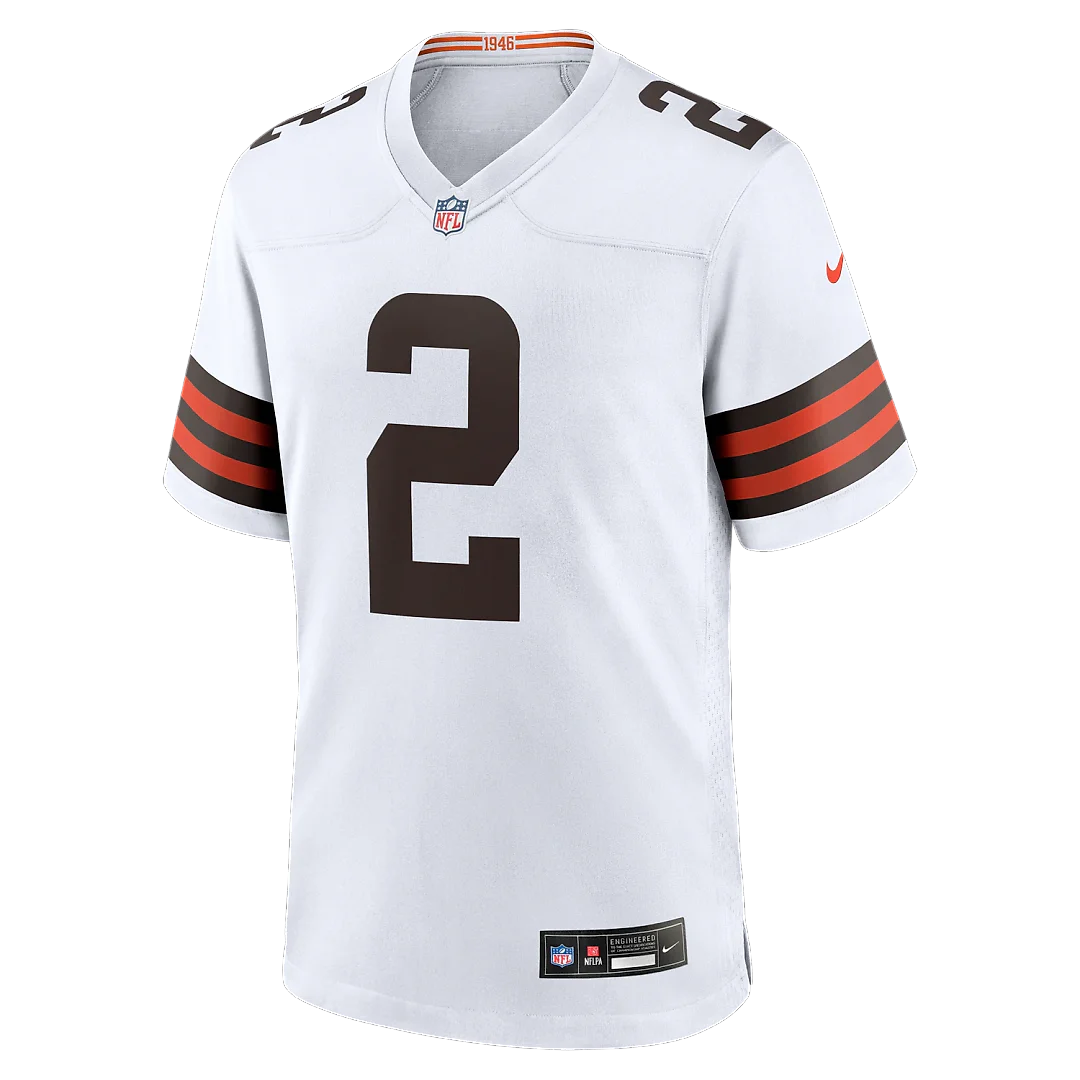 Zennovawear Shedeur Sanders Cleveland Browns Game Jersey - White