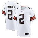 Zennovawear Shedeur Sanders Cleveland Browns Game Jersey - White