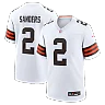 Zennovawear Shedeur Sanders Cleveland Browns Game Jersey - White