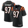 Zennovawear Shemar Stewart Cincinnati Bengals Team Game Jersey - Black