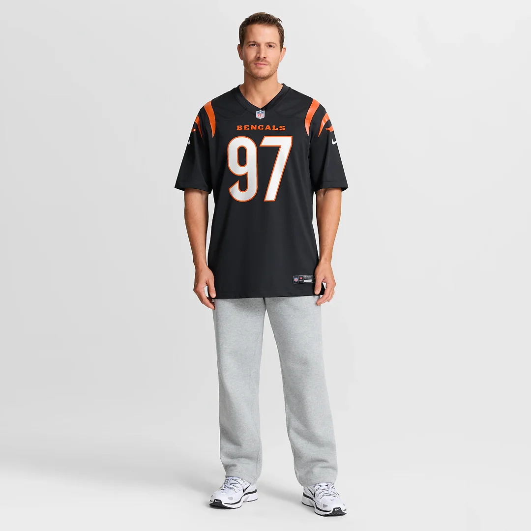Zennovawear Shemar Stewart Cincinnati Bengals Team Game Jersey - Black