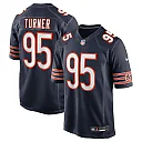 Zennovawear Shemar Turner Chicago Bears Team Game Jersey - Navy