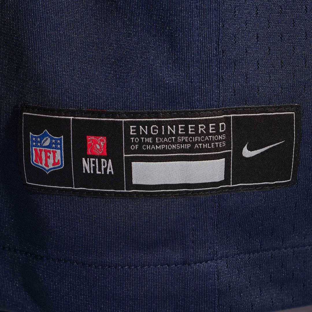 Zennovawear Shemar Turner Chicago Bears Team Game Jersey - Navy