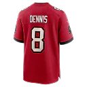 Zennovawear SirVocea Dennis Tampa Bay Buccaneers Game Jersey - Red