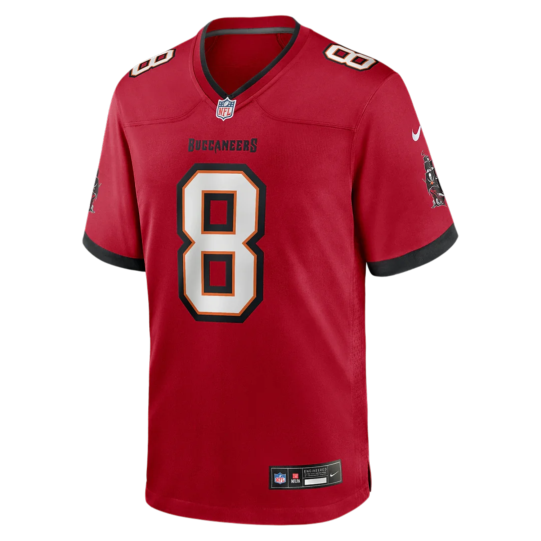 Zennovawear SirVocea Dennis Tampa Bay Buccaneers Game Jersey - Red