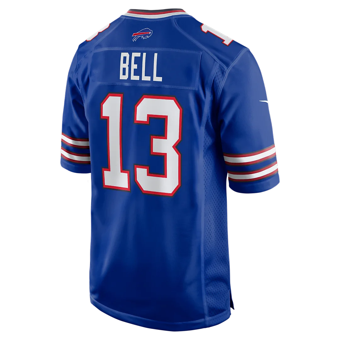 Zennovawear Skyler Bell Buffalo Bills Team Game Jersey - Royal