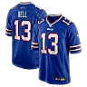 Zennovawear Skyler Bell Buffalo Bills Team Game Jersey - Royal