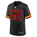 Zennovawear Sonny Styles Washington Commanders Game Player Jersey - Black