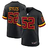 Zennovawear Sonny Styles Washington Commanders Game Player Jersey - Black