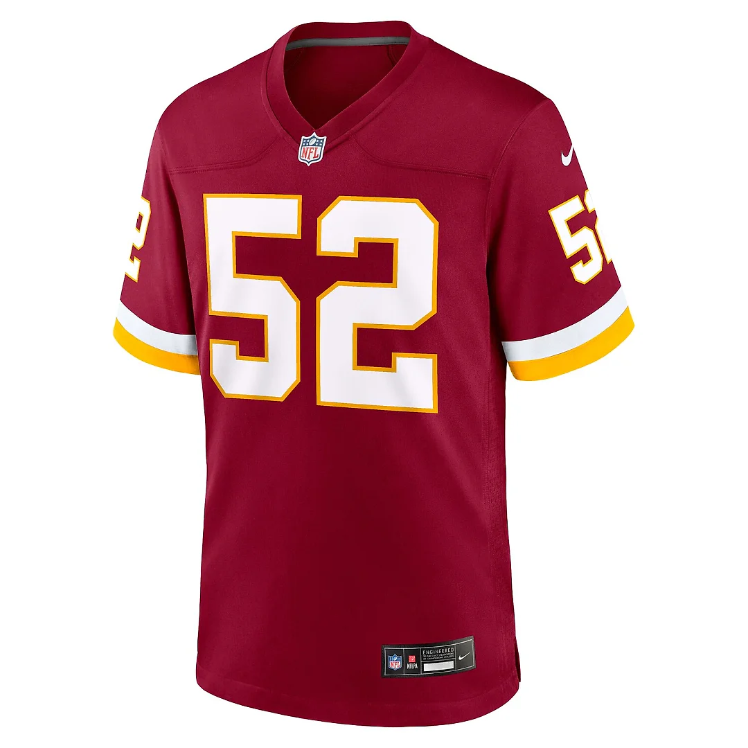 Zennovawear Sonny Styles Washington Commanders 2026 NFL Draft First Round Pick No. 7 Team Game Jersey - Burgundy