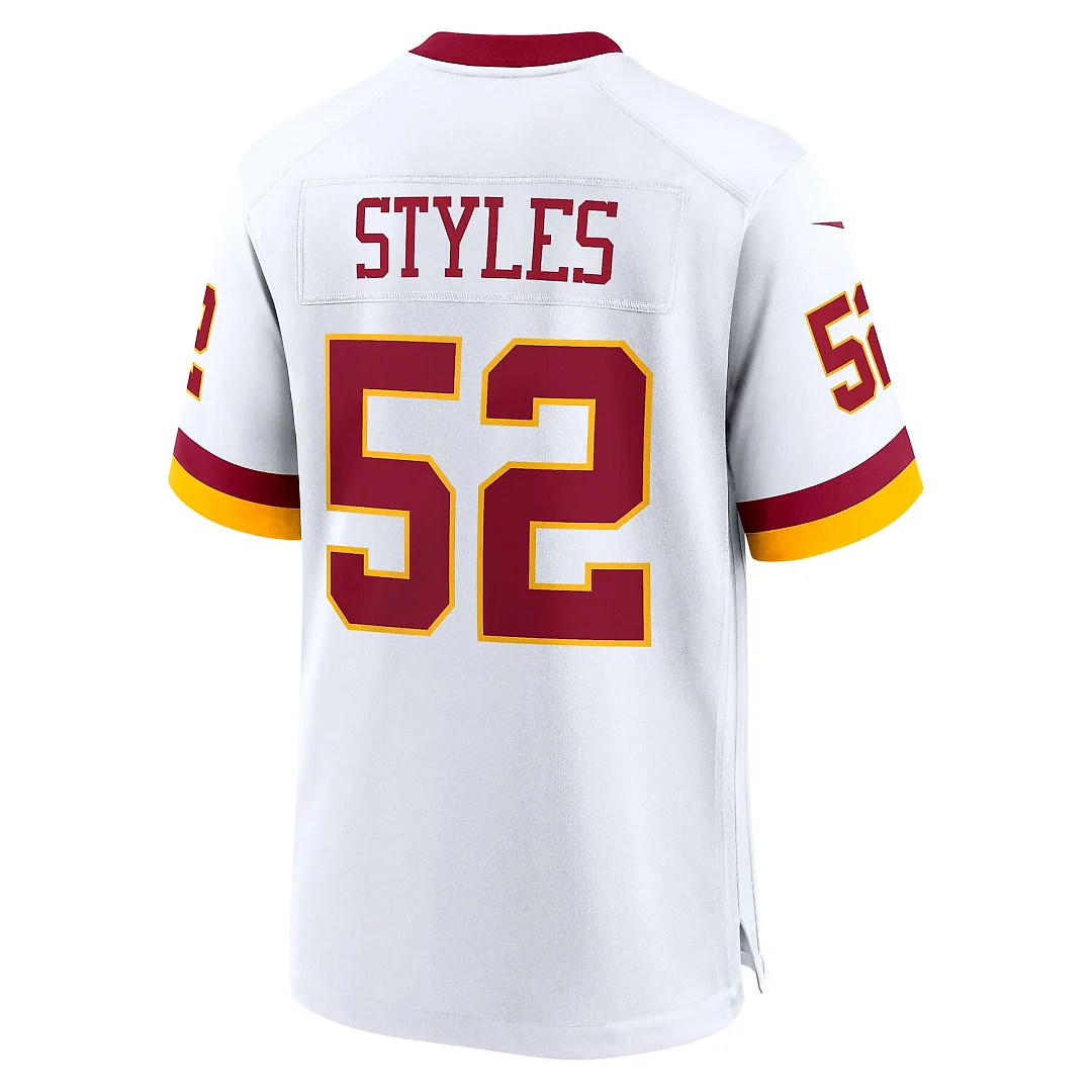 Zennovawear Sonny Styles Washington Commanders Game Super Bowl Era Jersey - White