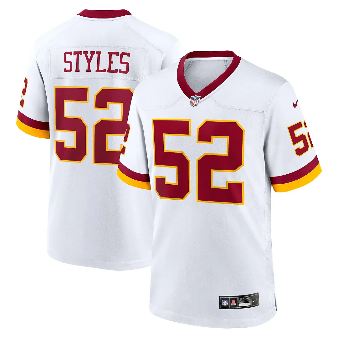 Zennovawear Sonny Styles Washington Commanders Game Super Bowl Era Jersey - White