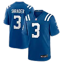 Zennovawear Spencer Shrader Indianapolis Colts Team Game Jersey - Royal