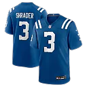 Zennovawear Spencer Shrader Indianapolis Colts Team Game Jersey - Royal